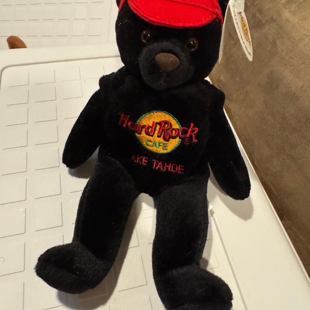 CHARLIE B Black and Red Stuffed Animal Collection